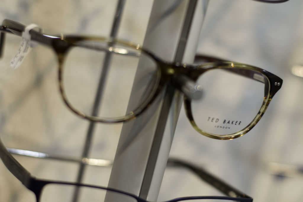 Ted Baker Designer Spectacle Frames Available From Richard Petrie