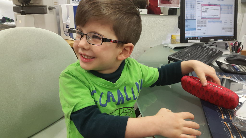A child’s first eye test as told by Mum – Part 3